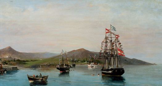 Κωνσταντίνος Βολανάκης, «Σημαιοστόλιστα Πλοία», 1889-93